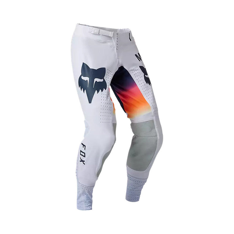 FOX Pantalon Moto Flexair Ryvr Edicion Limitada Blanco/Azul/Rosado - Rideshop