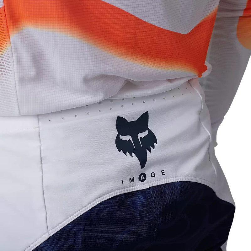 FOX Pantalon Moto Flexair Ryvr Edicion Limitada Blanco/Azul/Rosado - Rideshop