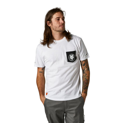 Polera Lifestyle Relm SS Blanco Fox - Rideshop