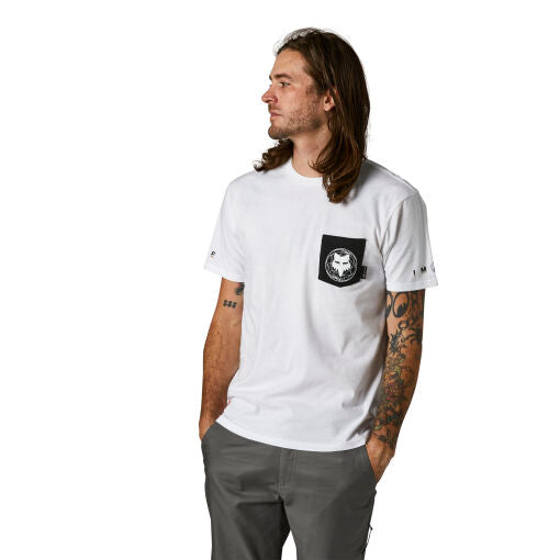 Polera Lifestyle Relm SS Blanco Fox - Rideshop