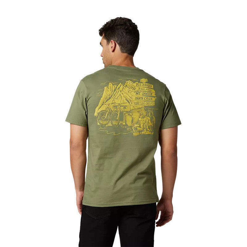 Polera Lifestyle Net New Verde Fox - Rideshop