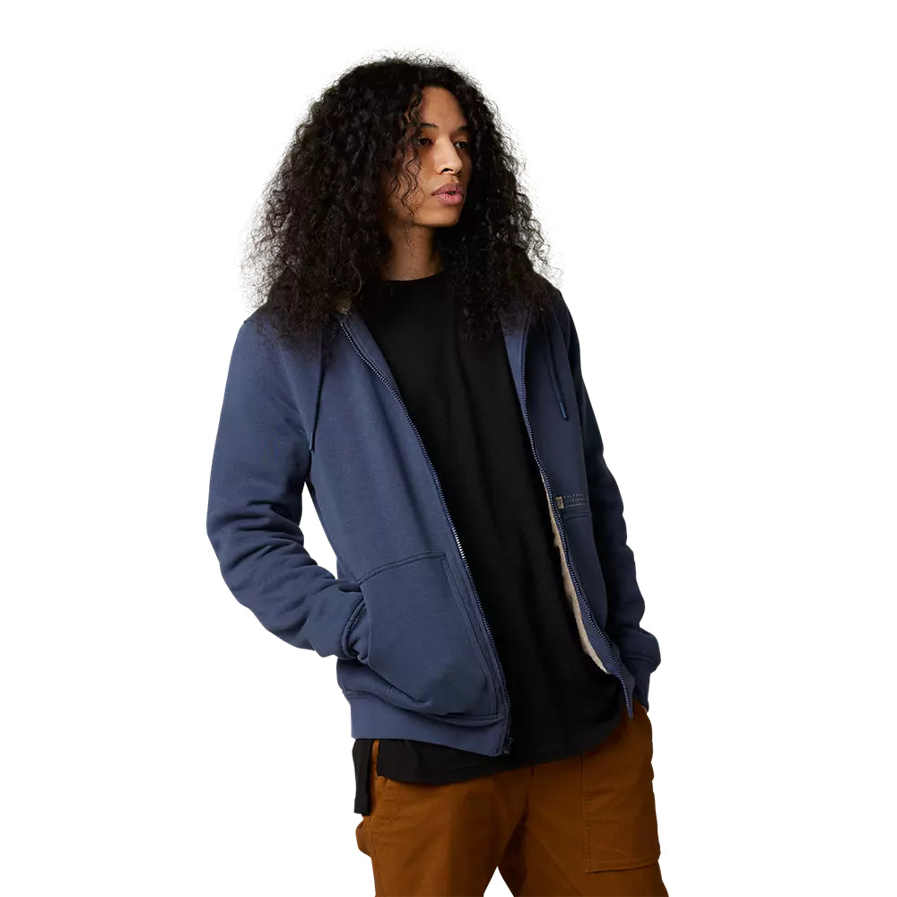 Poleron Lifestyle Geology Sasquatch Lined Azul Fox - Rideshop