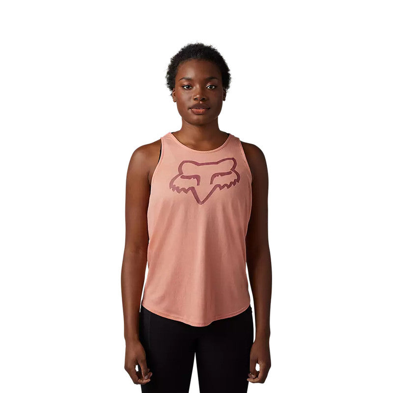 FOX Polera Lifestyle Mujer Boundary Sin Mangas Salmon - Rideshop