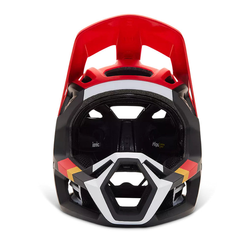 FOX Casco Bicicleta Proframe RS Clyzo Rojo/Blanco/Negro - Rideshop