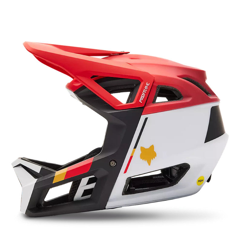 FOX Casco Bicicleta Proframe RS Clyzo Rojo/Blanco/Negro - Rideshop