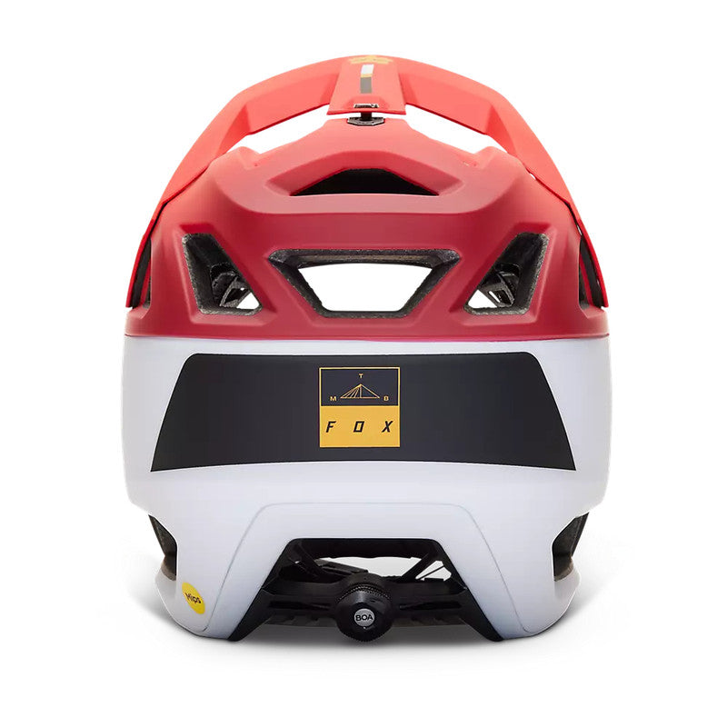 FOX Casco Bicicleta Proframe RS Clyzo Rojo/Blanco/Negro - Rideshop