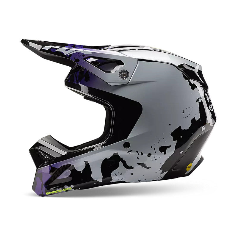 FOX Casco Moto V1 Morphic Negro/Blanco - Rideshop