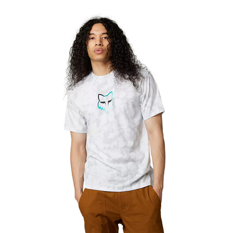 FOX Polera Lifestyle Detonate Drirelease® Gris/Blanco - Rideshop