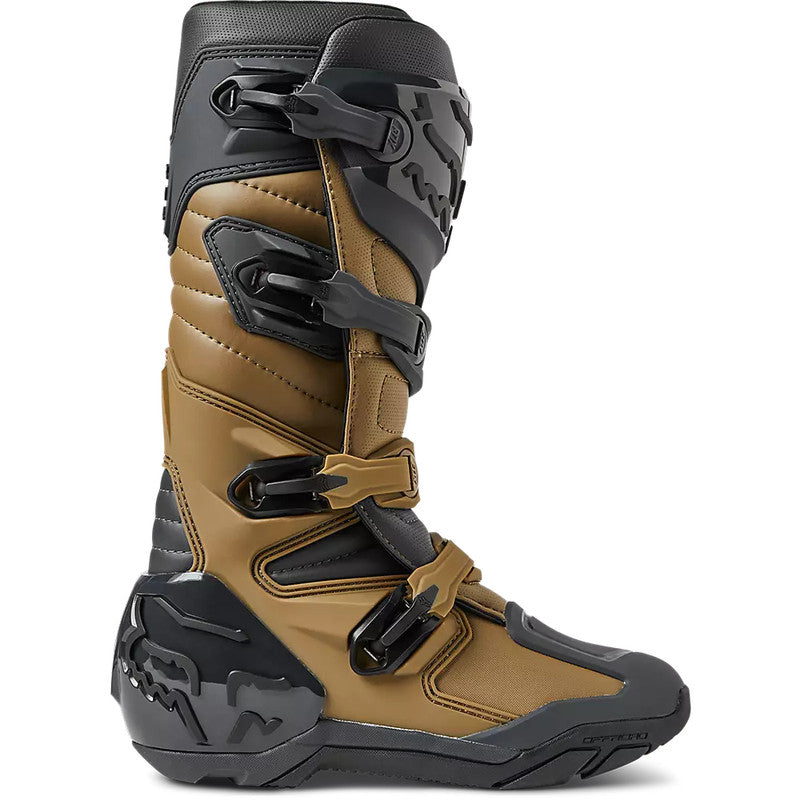 FOX Botas Moto Comp X Cafe/Gris - Rideshop