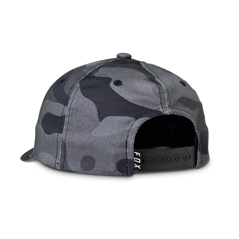 FOX Gorro Jockey Lifestyle Niño Vzns 110 Snapback Camo Negro - Rideshop