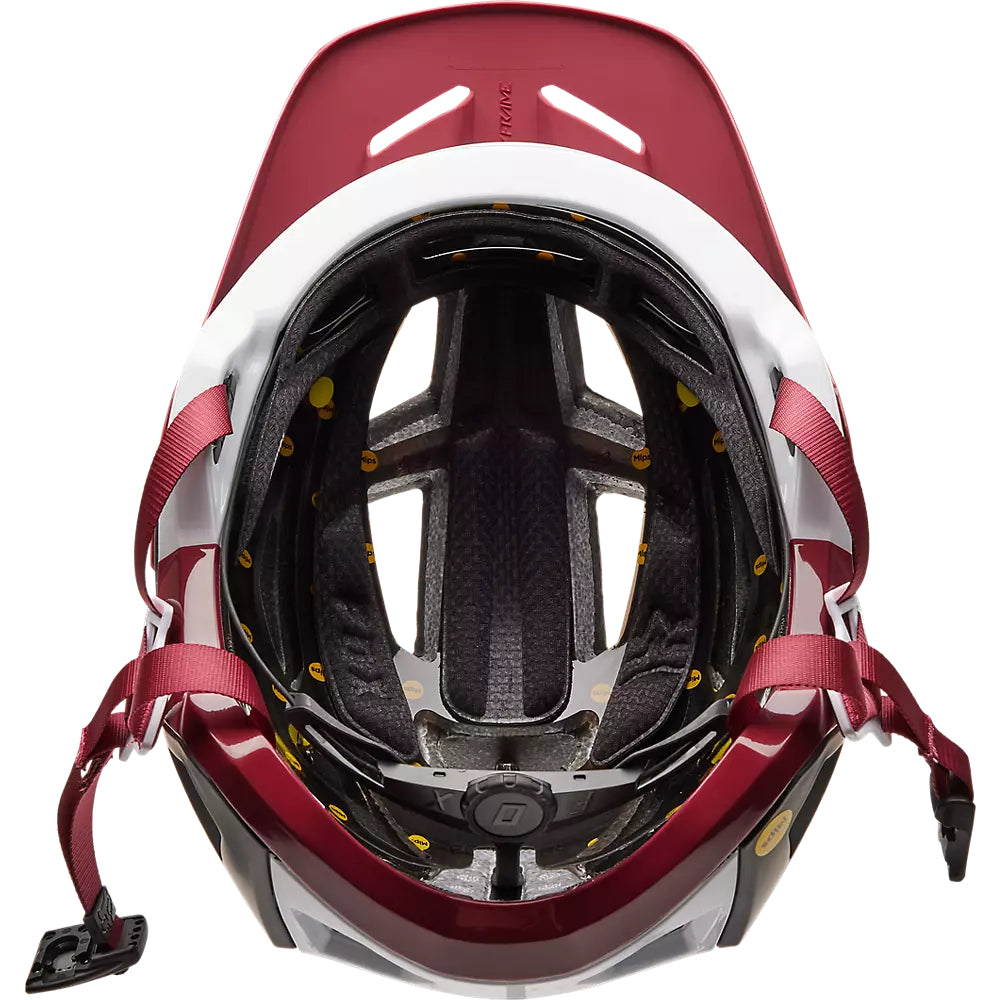 FOX Casco Bicicleta Speedframe Pro Camo Negro/Burdeo - Rideshop
