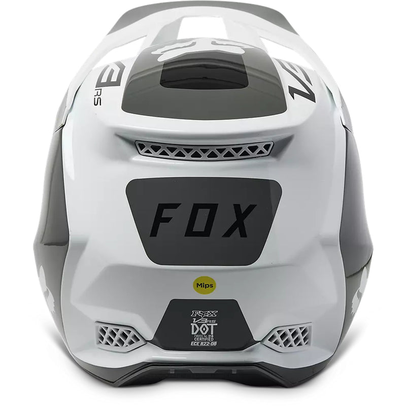 FOX Casco Moto V3 RS Efekt Negro/Blanco - Rideshop