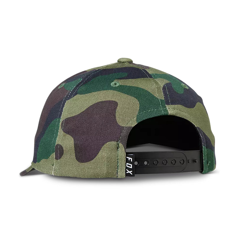 FOX Gorro Jockey Lifestyle Niño Vzns 110 Snapback Camo Verde - Rideshop