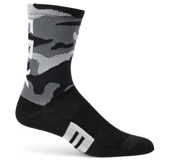 FOX Calcetines Bicicleta Mujer Flexair 6" Merino Negro Camo