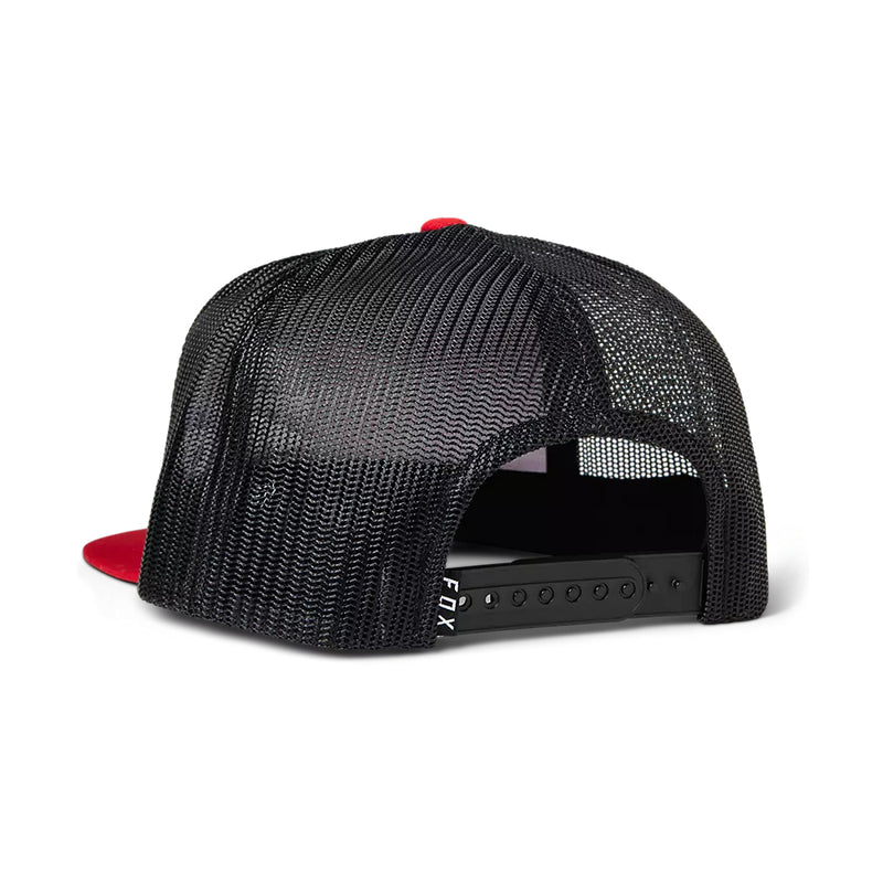 FOX Gorro Jockey Lifestyle Absolute Mesh Snapback Rojo - Rideshop