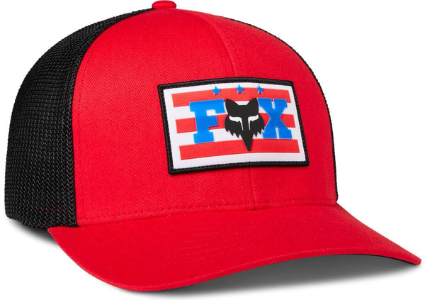 FOX Gorro Jockey Lifestyle Unity Flexfit Rojo - Rideshop