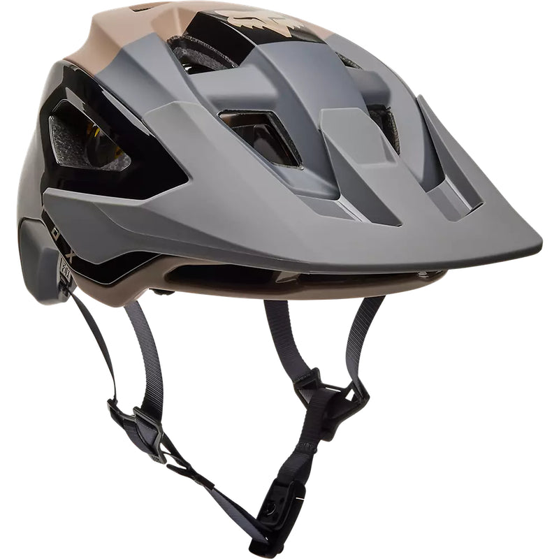 FOX Casco Bicicleta Speedframe Pro Klif Café/Gris - Rideshop