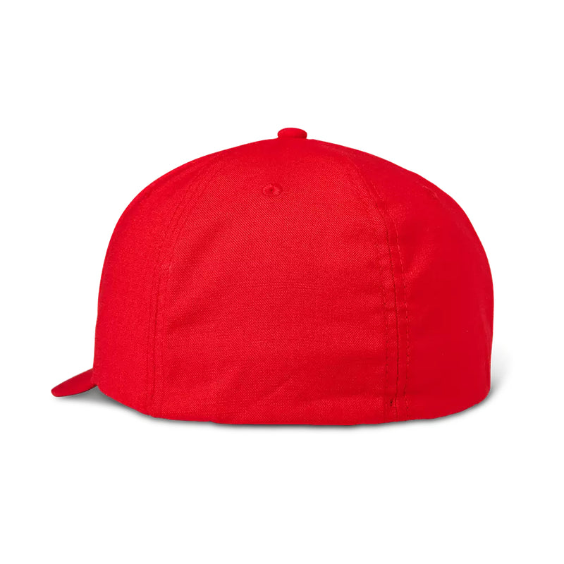 FOX Gorro Jockey Lifestyle Transposition Flexfit Rojo/Gris - Rideshop