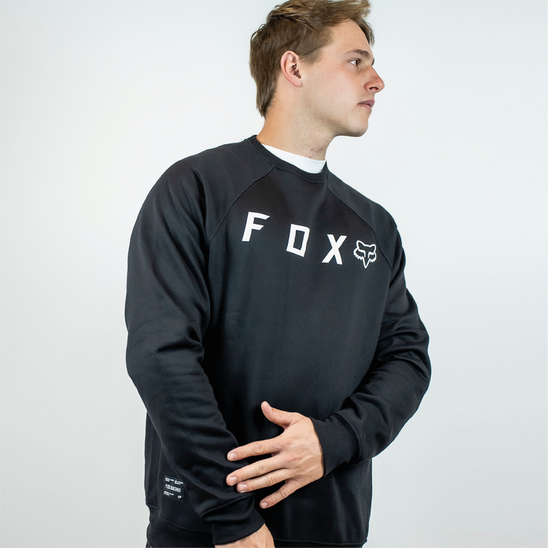 FOX Poleron Lifestyle Absolute Crewneck Negro - Rideshop