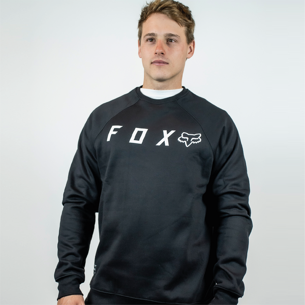 FOX Poleron Lifestyle Absolute Crewneck Negro - Rideshop