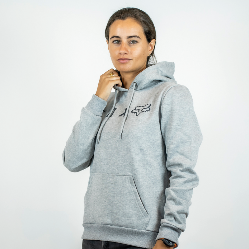 Poleron Lifestyle Mujer Absolute Po Gris Fox - Rideshop