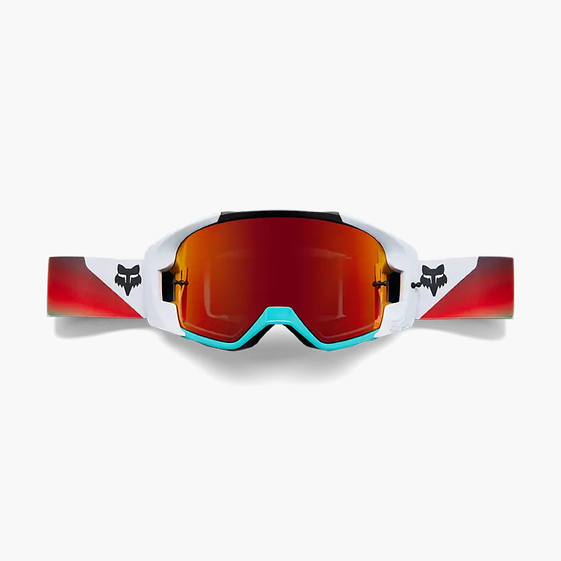 FOX Antiparra Moto Vue Syz Blanco/Rojo - Rideshop