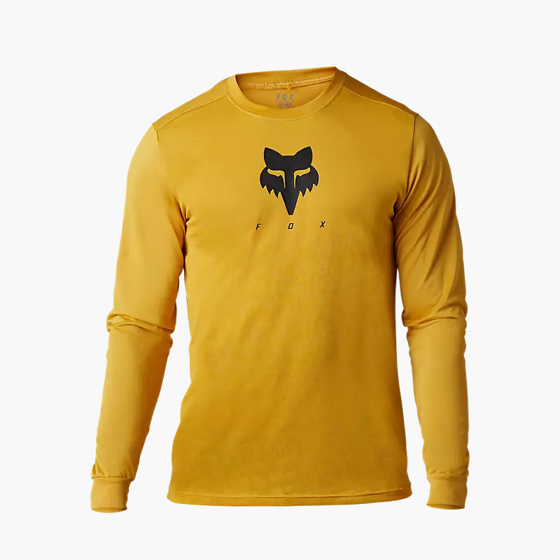 FOX Polera Bicicleta Ranger Trudi™ Manga Larga Amarillo - Rideshop