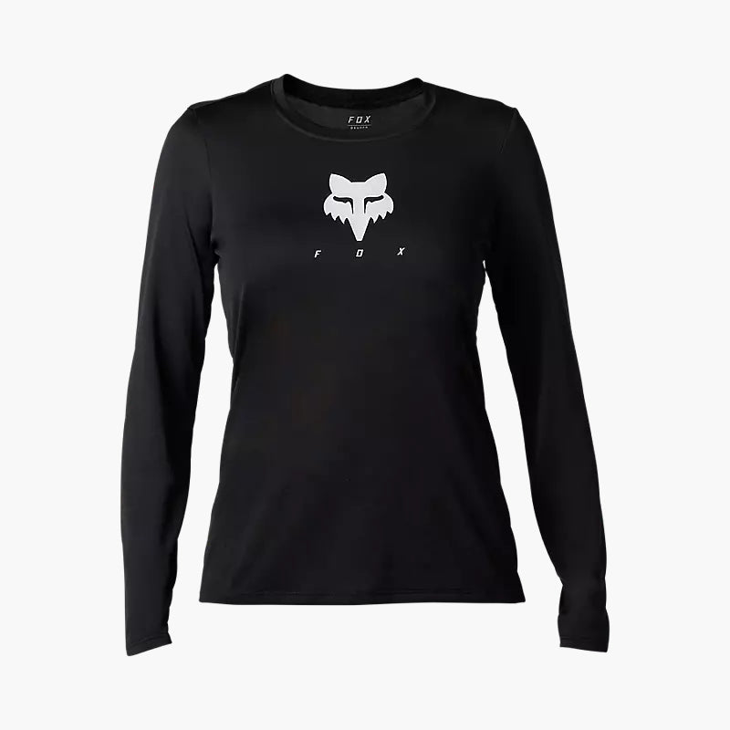 FOX Polera Bicicleta Mujer Ranger Trudri™ Manga Larga Negro - Rideshop