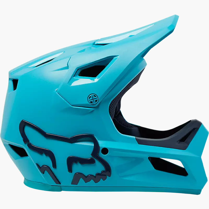 FOX Casco Bicicleta Niño Rampage Celeste - Rideshop