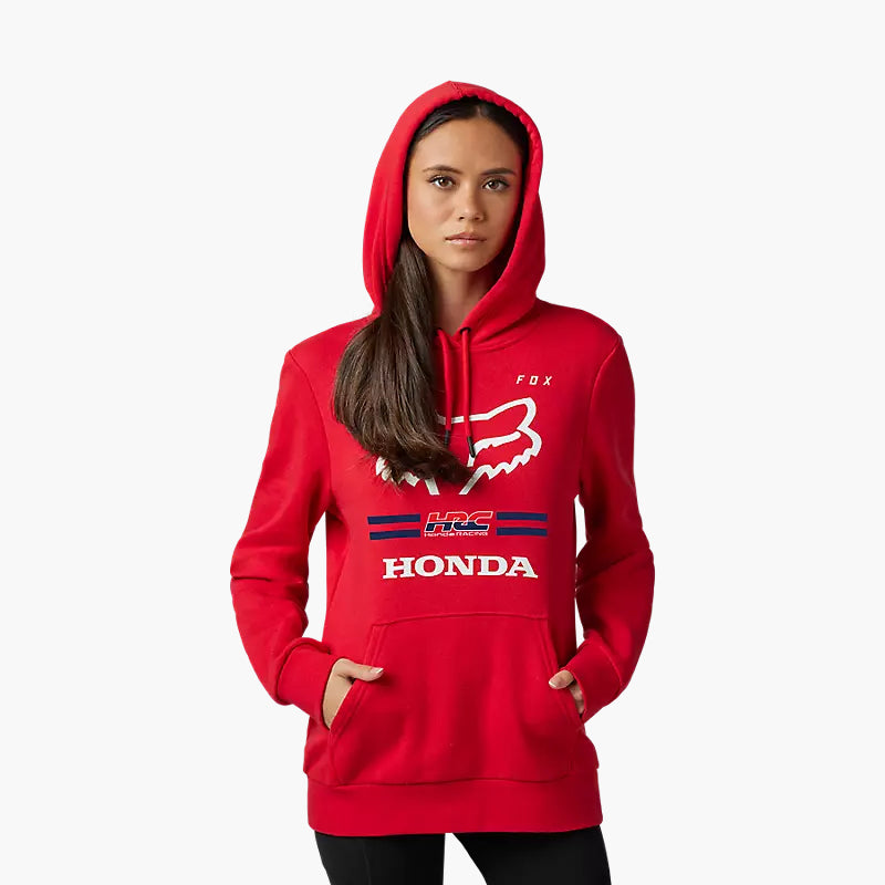 FOX Poleron Lifestyle Mujer X Honda Rojo - Rideshop