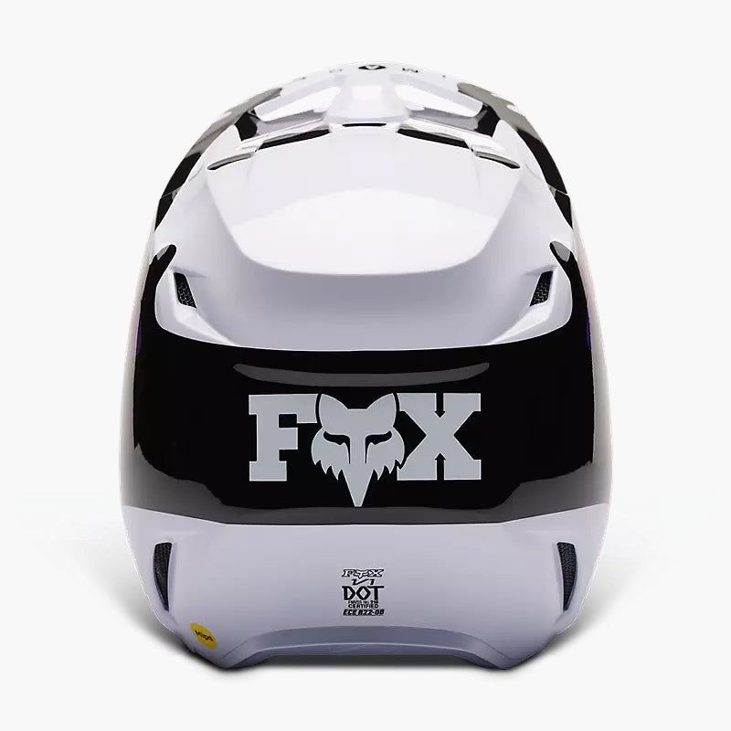 FOX Casco Moto V1 Kozmik Negro/Blanco - Rideshop