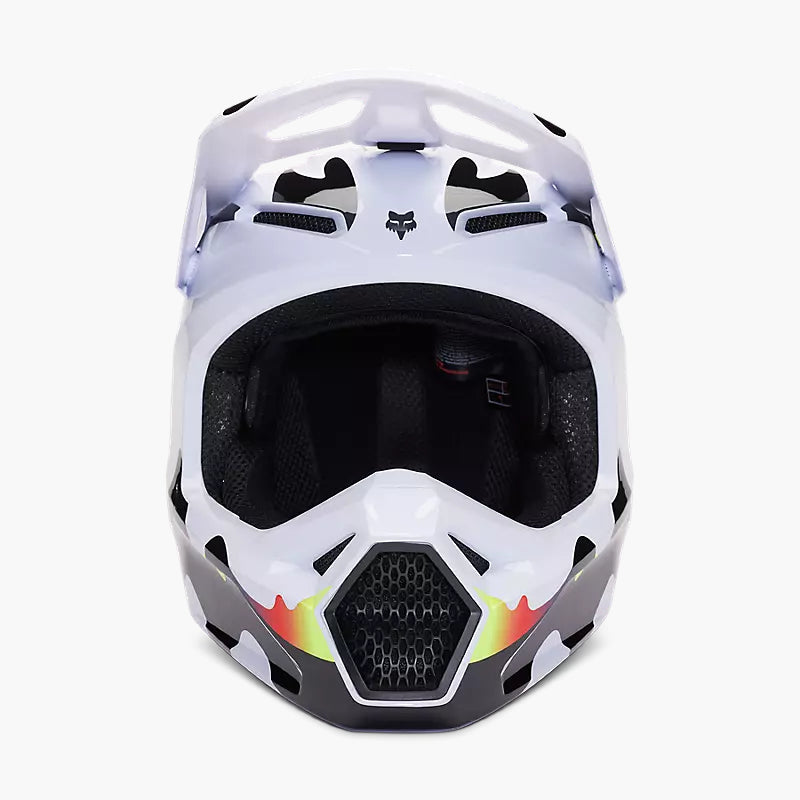 FOX Casco Moto V1 Kozmik Negro/Blanco - Rideshop