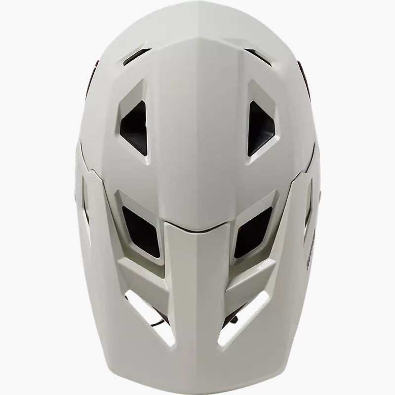 FOX Casco Bicicleta Niño Rampage Blanco Vintage - Rideshop