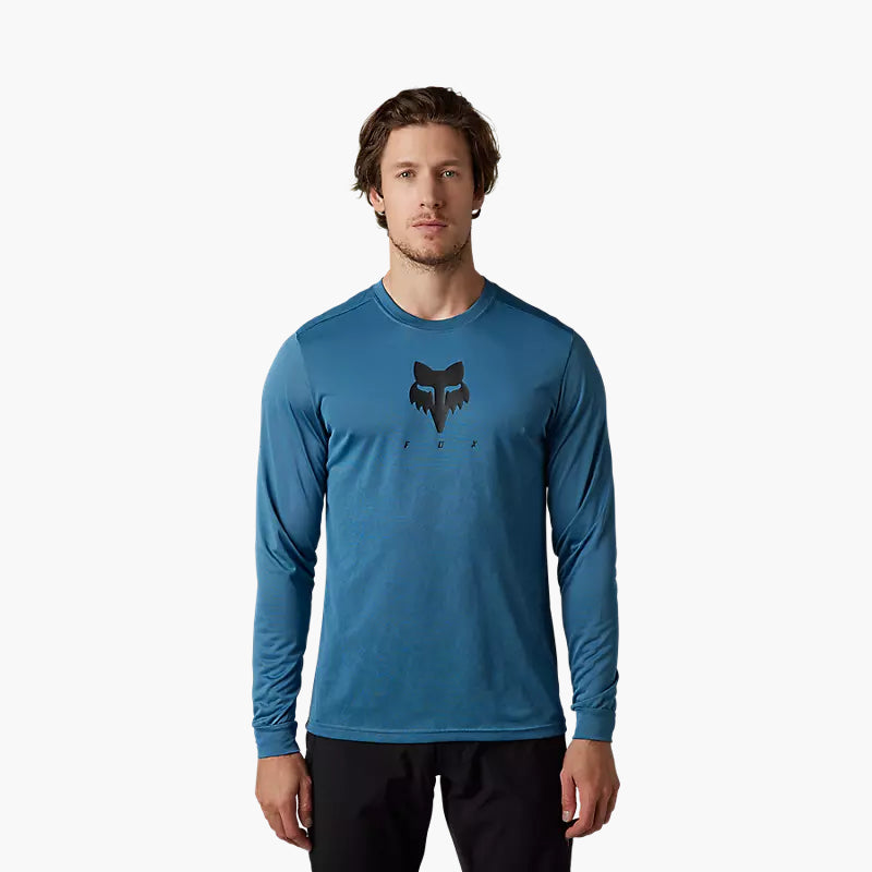 FOX Polera Bicicleta Ranger Trudi™ Manga Larga Azul - Rideshop