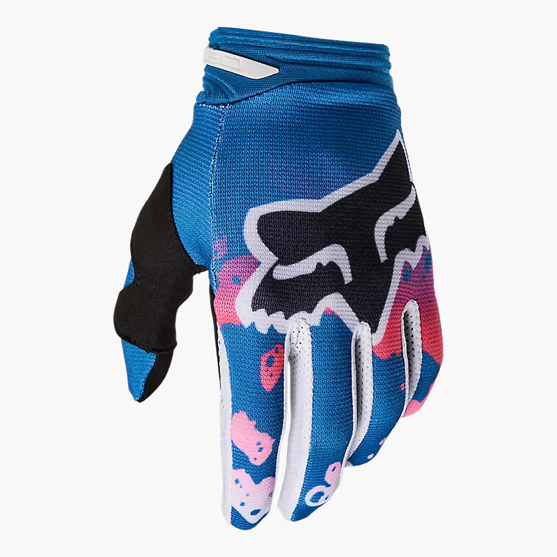 FOX Guantes Moto 180 Morphic Azul/Rosado - Rideshop