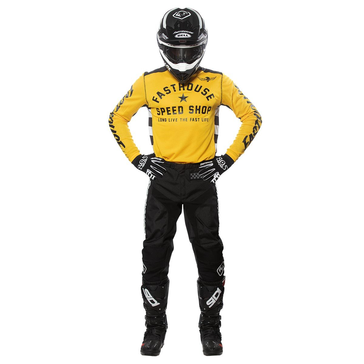 Polera Bicicleta Air Cooled Original G/Bk FastHouse - Rideshop