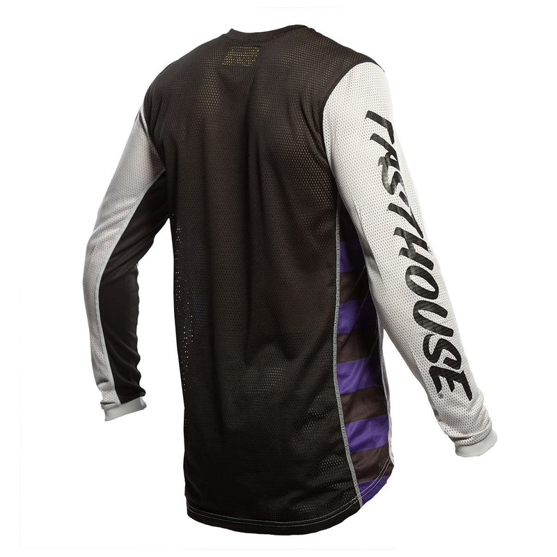 FastHouse Polera de Moto Air Cooled Originals Silver Black - Rideshop