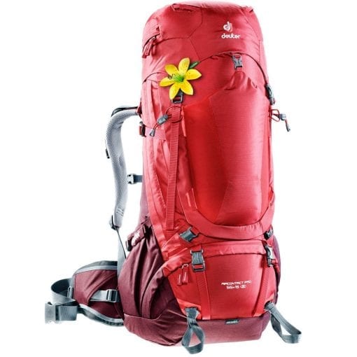 Deuter Mochila Aircontact Pro 55 + 15 Sl Cranberry-Aubergine - Rideshop
