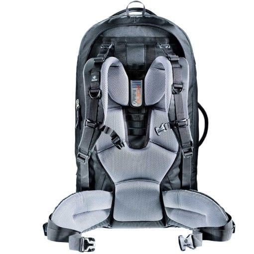 Deuter Mochila Traveller 70 + 10 Black-Silver - Rideshop