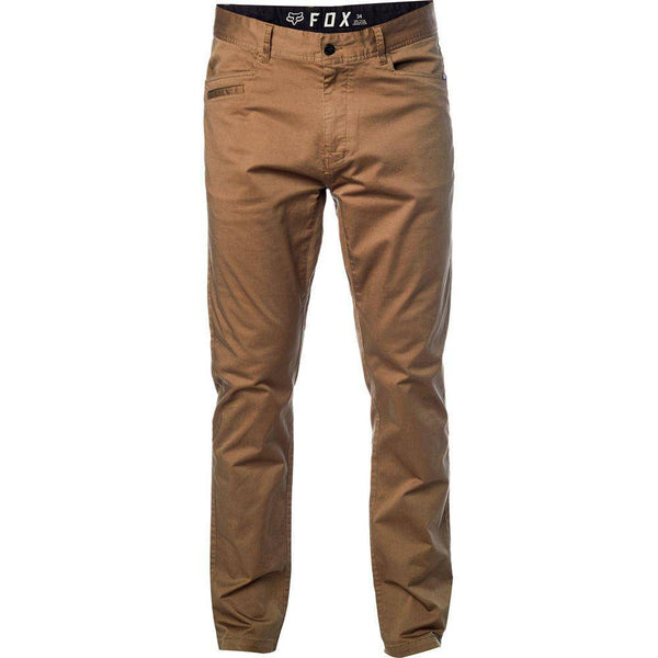 Pantalon Lifestyle Stretch Chino Beige Fox Racing. - Rideshop