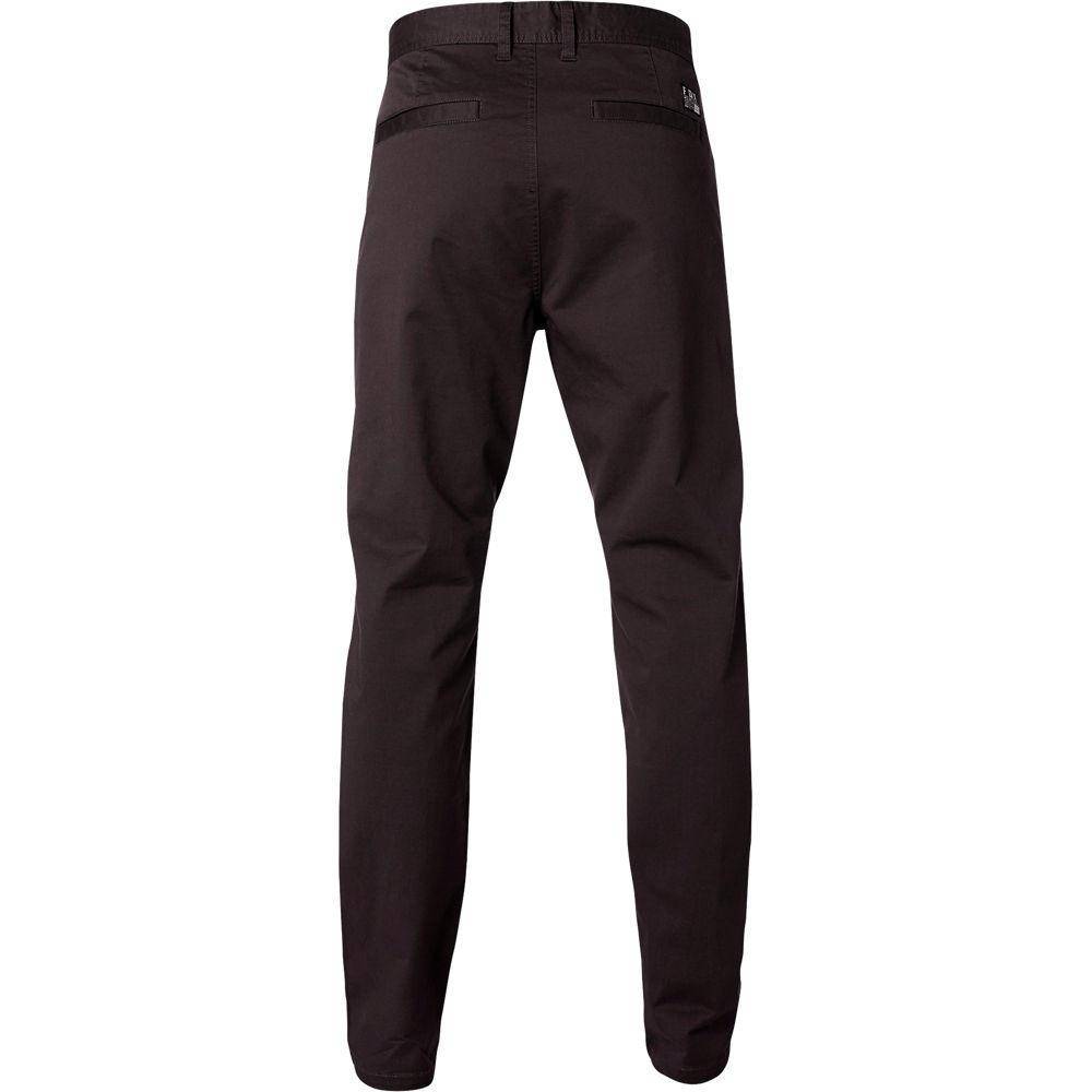 Pantalon Lifestyle Stretch Chino Negro Fox Racing. - Rideshop