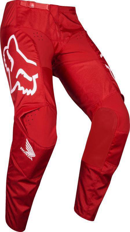 Pantalon Moto 180 Honda Rojo Fox Racing. - Rideshop