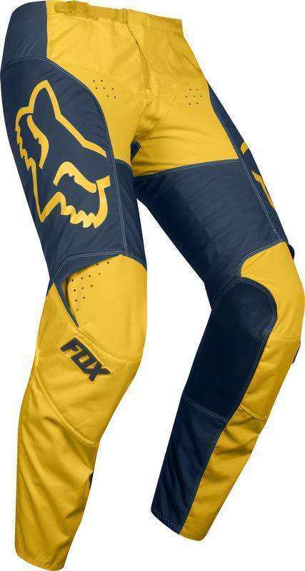 Pantalon Moto 180 Przm Azul Amarillo Fox Racing. - Rideshop