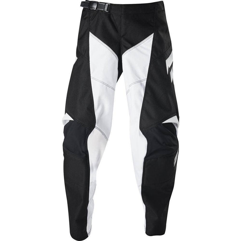 Pantalon Moto Niño White Race Negro/Blanco 2020 Shift-Rideshop