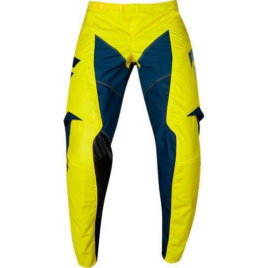 Pantalon Moto Niño White York Amarillo Shift - Rideshop