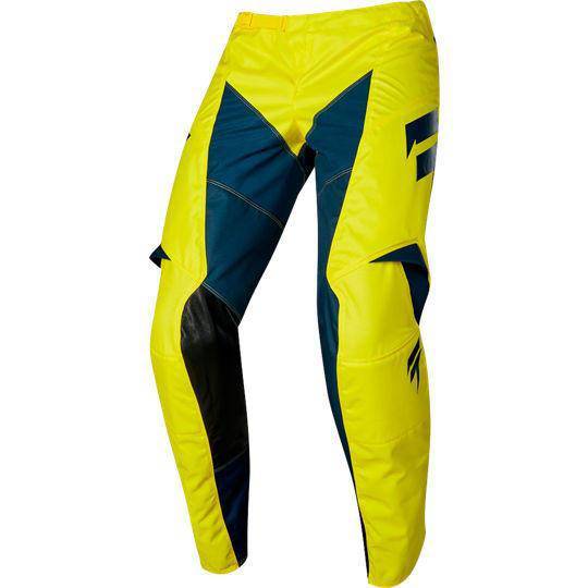 Pantalon Moto Niño White York Amarillo Shift - Rideshop