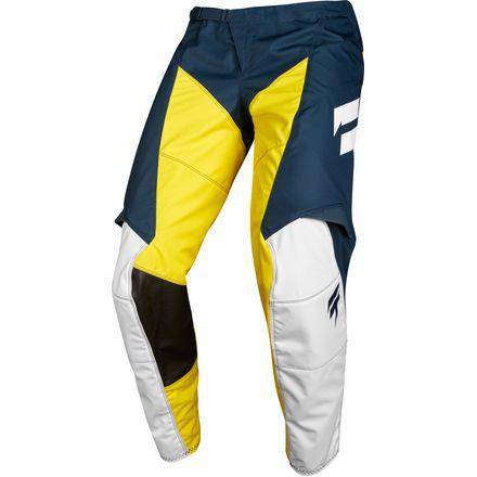 Pantalon Moto White Label GP Azul Amarillo Shift.-Rideshop