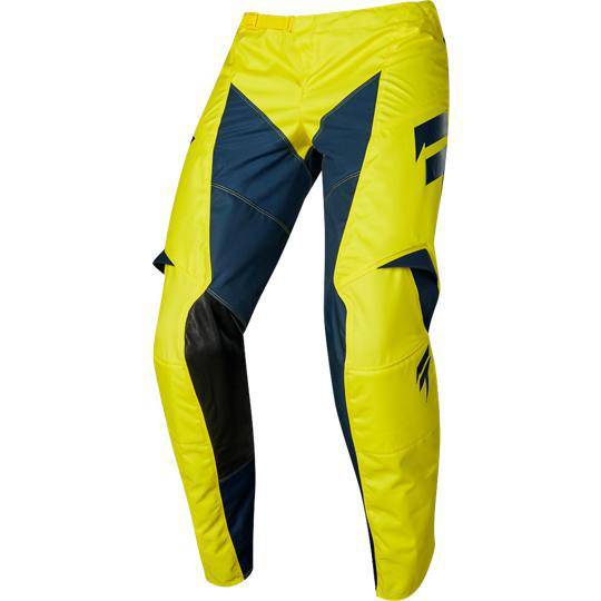 Pantalon Moto White York Amarillo Shift - Rideshop