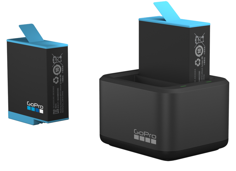 GoPro Cargador Dual Battery + Battery (HERO9 y HERO10 Black)-Rideshop