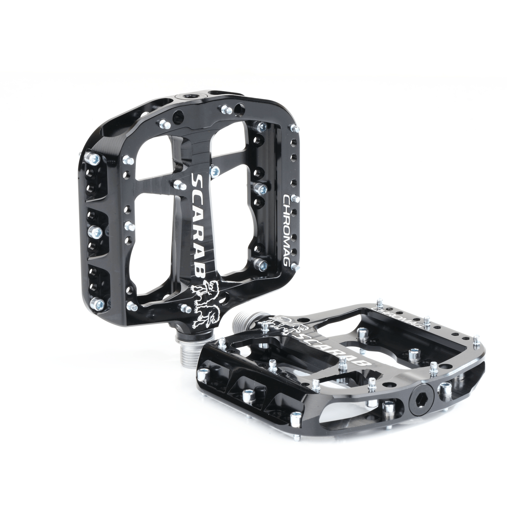 PEDAL PLATAFORMA CHROMAG SCARAB AL NEGRO - Rideshop